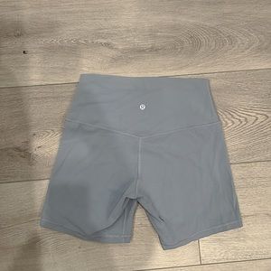 Lululemon 6in Align Shorts Pale Blue